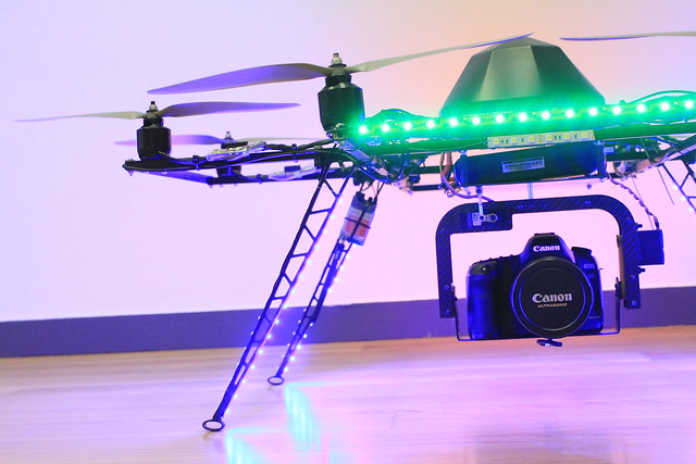 Ufocam: Drone multirrotor pionero